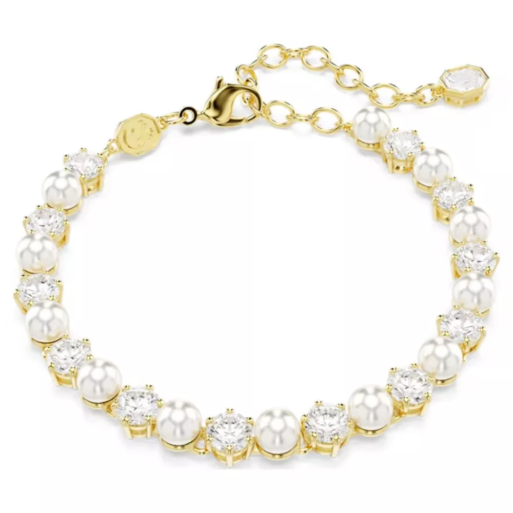 MATRIX CRYSRAL PEARL TENNIS BRACELET