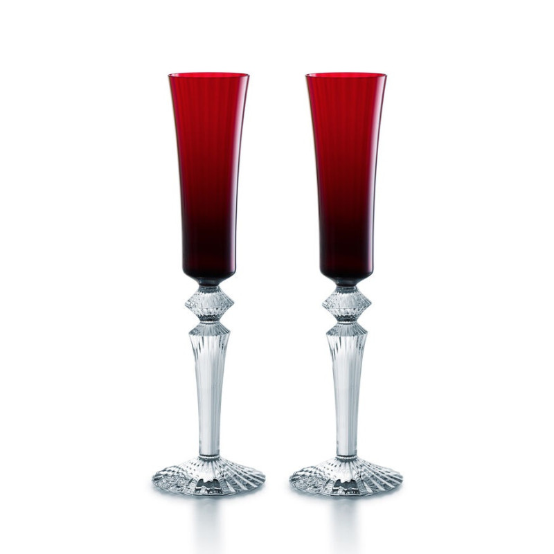 RUBY CHAMPAGNE FLUTE 2810596 MILLE NUITS