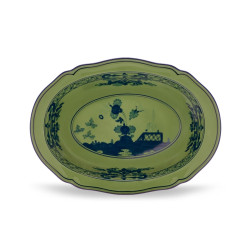 VASSOIO OVALE FONDO 25 CM, ORIENTE ITALIANO