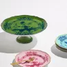 CAKE STAND WITH FOOT 30 CM, ORIENTE ITALIANO