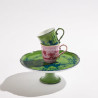 CAKE STAND WITH FOOT 30 CM, ORIENTE ITALIANO