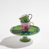 CAKE STAND WITH FOOT 30 CM, ORIENTE ITALIANO