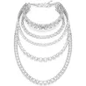 MILLENIA NECKLACE WHITE, RHODIUM PLATING 5717913