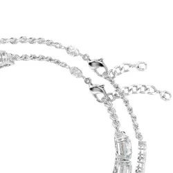 MILLENIA NECKLACE WHITE, RHODIUM PLATING 5717913