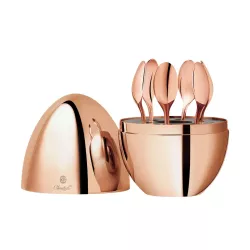 SET OF 6 COFFEE SPOONS,...