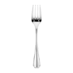 SILVER-PLATED SALAD FORK,...