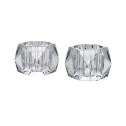 SET OF 2 TRANSPARENT LOUXOR...