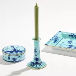 PORCELAIN CANDLE HOLDER, ORIENTE ITALIANO