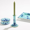 PORCELAIN CANDLE HOLDER, ORIENTE ITALIANO