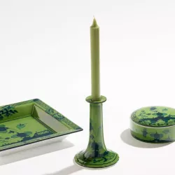 PORCELAIN CANDLE HOLDER, ORIENTE ITALIANO