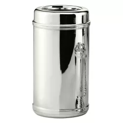 ICE BUCKET, SILVER PLATED...