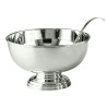 PUNCH BOWL WITH LADLE, SILVER PLATED S28456/0126