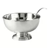 PUNCH BOWL WITH LADLE, SILVER PLATED S28456/0126
