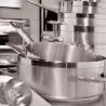 DEEP 2 HANDLES SAUCEPOT, STEEL SERIE 1100