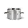 CASSERUOLA ALTA 2 MANICI, INOX SERIE 1100