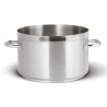 CASSERUOLA ALTA 2 MANICI, INOX SERIE 1100