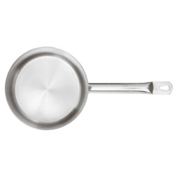 CASSERUOLA UN MANICO ALTA, INOX SERIE 1100