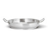 ROUND LOW CASSEROLE, STEEL SERIES 1100