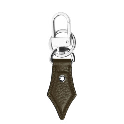 GRAINED LEATHER PEN KEYCHAIN