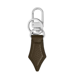 GRAINED LEATHER PEN KEYCHAIN