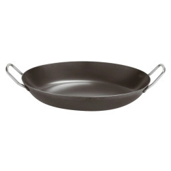 IRON PAELLA PAN, 2 HANDLES