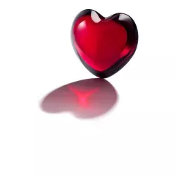 FERMACARTE CRISTALLO CUORE...