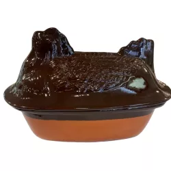 TERRACOTTA CHICKEN ROASTER...