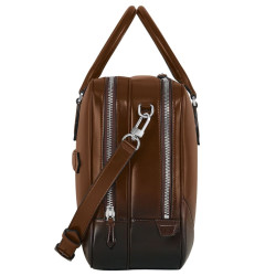 LARGE DOCUMENT CASE, BROWN MEISTERSTUCK