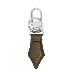 GRAINED LEATHER PEN KEYCHAIN