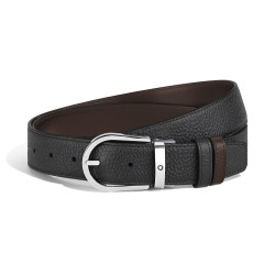 CINTURA REVERSIBILE 35 MM IN PELLE GRANULATA 222153