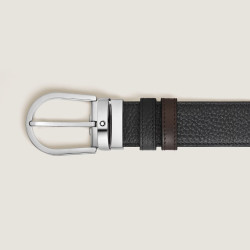 35MM REVERSIBLE GRAINED LEATHER BELT 222153