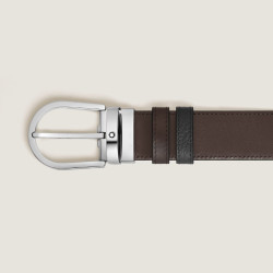 35MM REVERSIBLE GRAINED LEATHER BELT 222153
