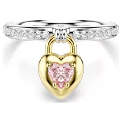 IDYLLIA PINK HEART RING MIX...