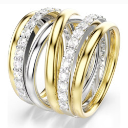 SET OF 3 COCKTAIL HYPERBOLA RINGS