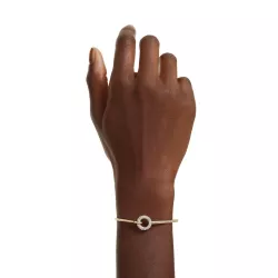 BRACCIALE RIGIDO DEXTERA, TAGLIO ROUND