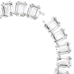 COLLANA MILLENIA, CRISTALLI OVERSIZED, TAGLIO OTTAGONALE