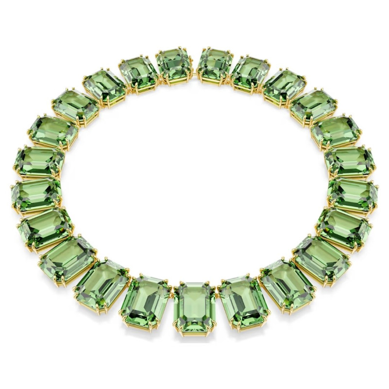 MILLENIA NECKLACE, OVERSIZE CRYSTALS, OCTAGON CUT