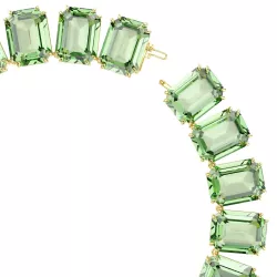 MILLENIA NECKLACE, OVERSIZE CRYSTALS, OCTAGON CUT