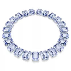 COLLANA MILLENIA, CRISTALLI OVERSIZED, TAGLIO OTTAGONALE