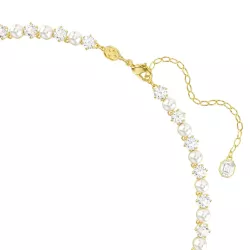 MATRIX NECKLACE, CRYSTAL PEARL, 5742039