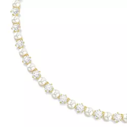 MATRIX NECKLACE, CRYSTAL PEARL, 5742039