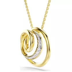 COLLANA HYPERBOLA BIANCO E ORO, 5740410