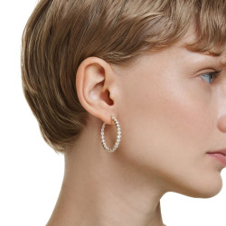 MATRIX HOOP EARRINGS