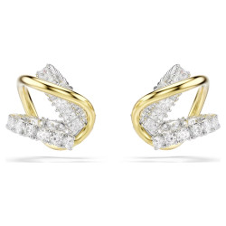 HYPERBOLA CLIP EARRINGS, WHITE 5742842