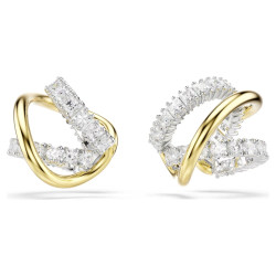 HYPERBOLA CLIP EARRINGS, WHITE 5742842