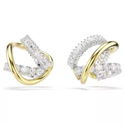 HYPERBOLA CLIP EARRINGS, WHITE 5742842