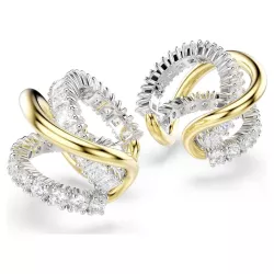 ORECCHINI CLIP HYPERBOLA, BIANCO 5742842