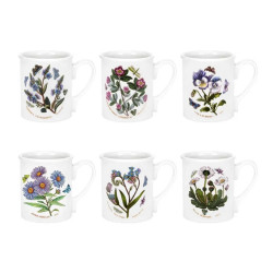 6 PCS. SET BOTANIC GARDEN...