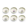 SET OF 6 SALAD BOWLS 18 CM BOTANIC GARDEN BG78806
