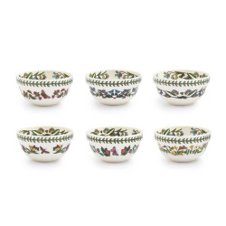 SET OF 6 SALAD BOWLS 18 CM BOTANIC GARDEN BG78806